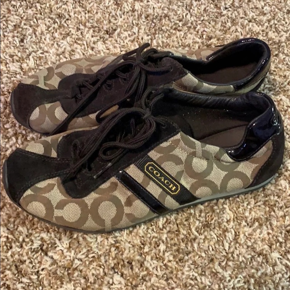 Coach tennis shoes